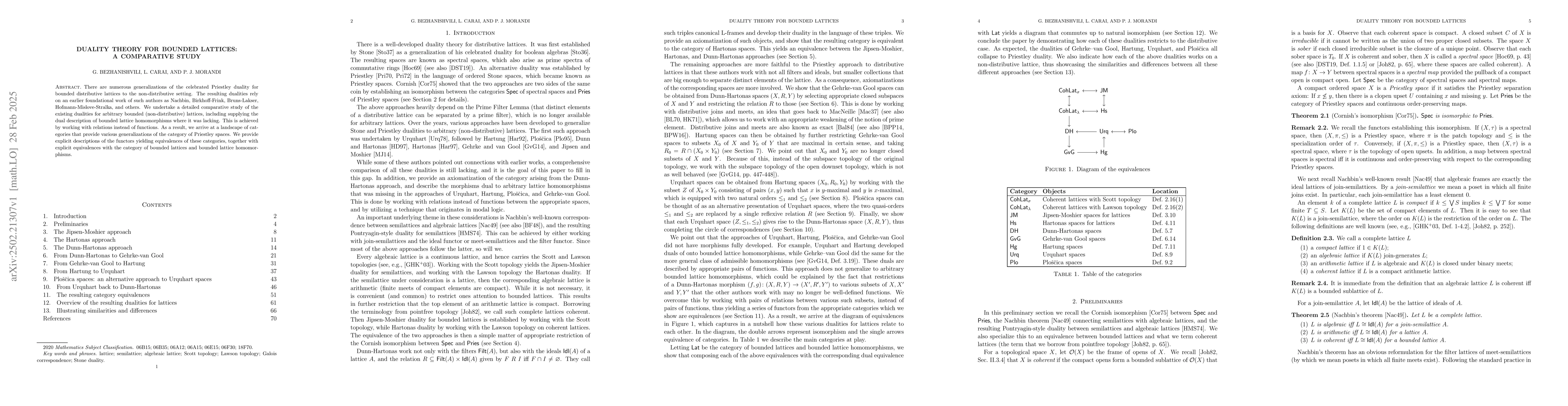 Thumbnail for Duality Theory for Bounded Lattices: A Comparative Study