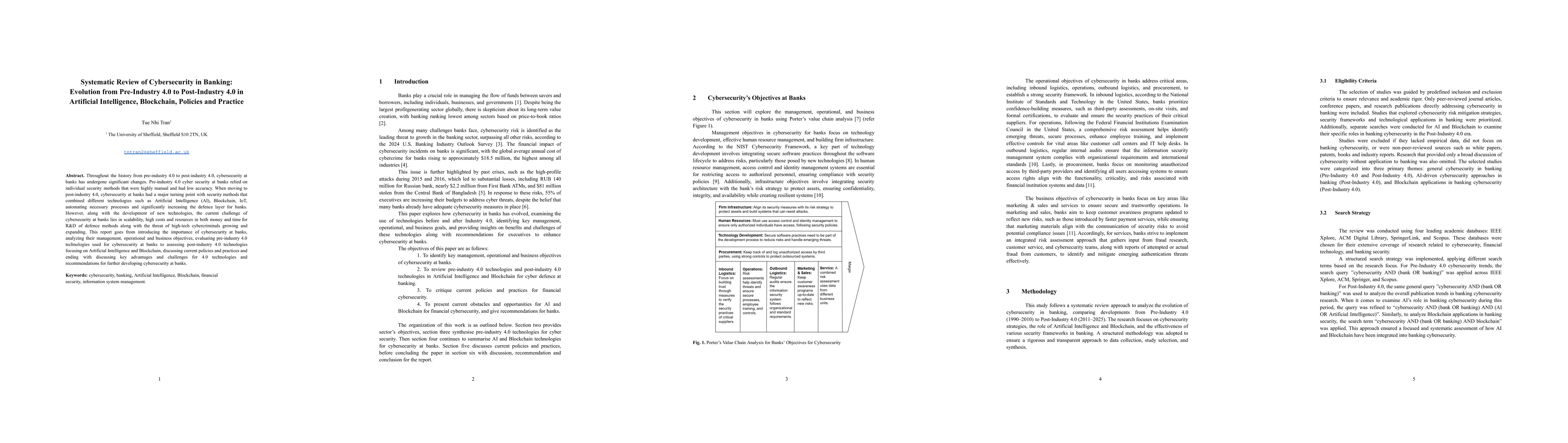 Thumbnail for Systematic Review of Cybersecurity in Banking: Evolution from
  Pre-Industry 4.0 to Post-Industry 4.0 in Artificial Intelligence, Blockchain,
  Policies and Practice