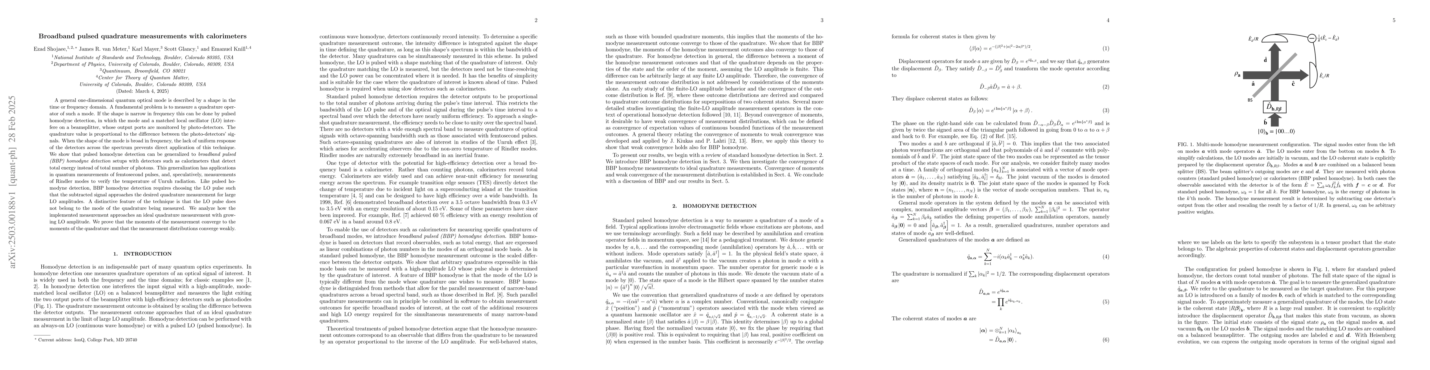 Thumbnail for Broadband pulsed quadrature measurements with calorimeters
