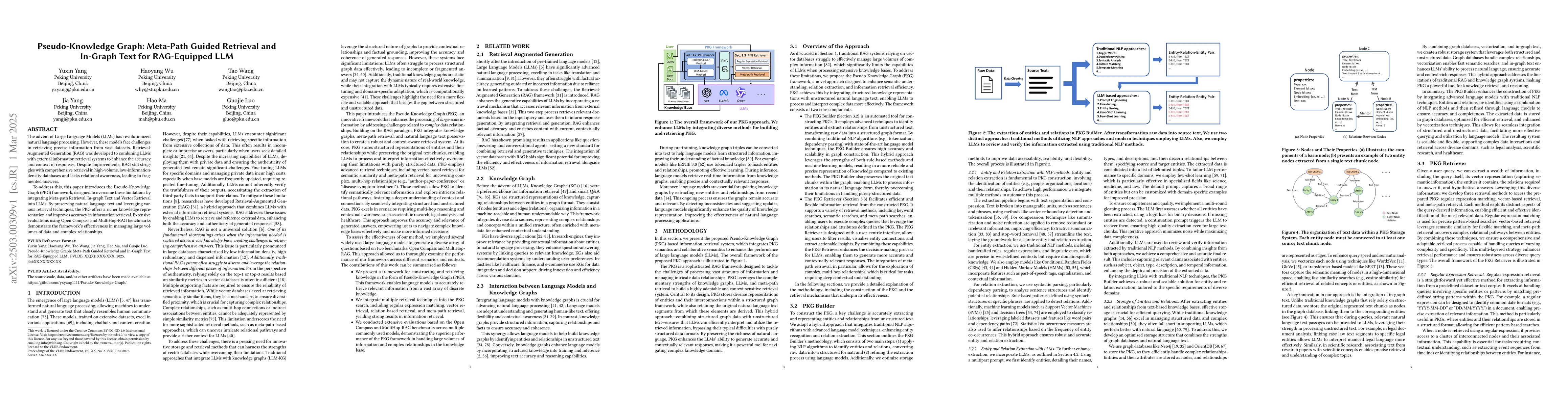 Thumbnail for Pseudo-Knowledge Graph: Meta-Path Guided Retrieval and In-Graph Text for
  RAG-Equipped LLM