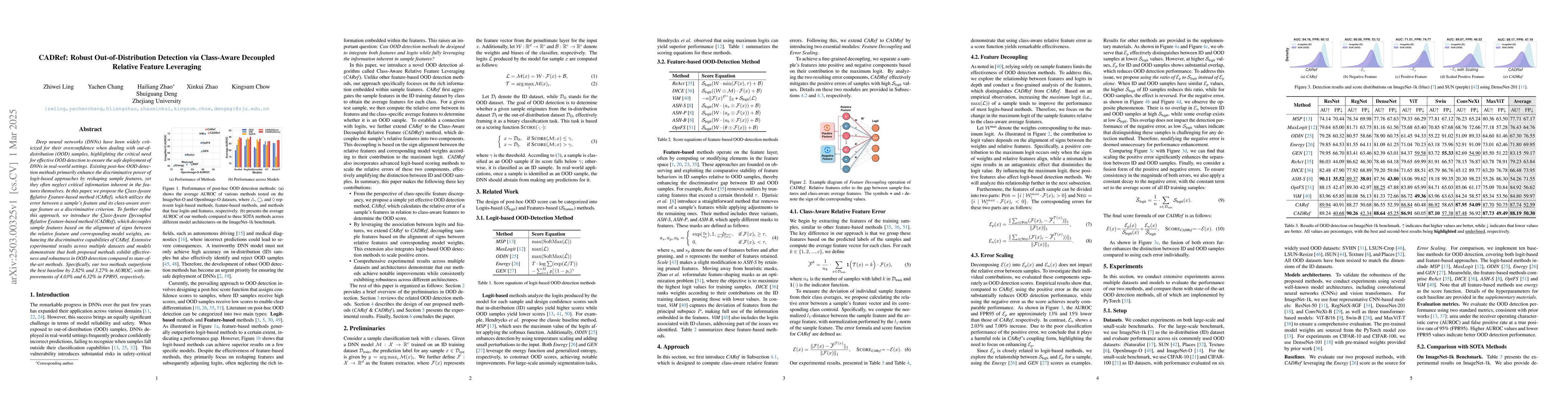 Thumbnail for CADRef: Robust Out-of-Distribution Detection via Class-Aware Decoupled
  Relative Feature Leveraging