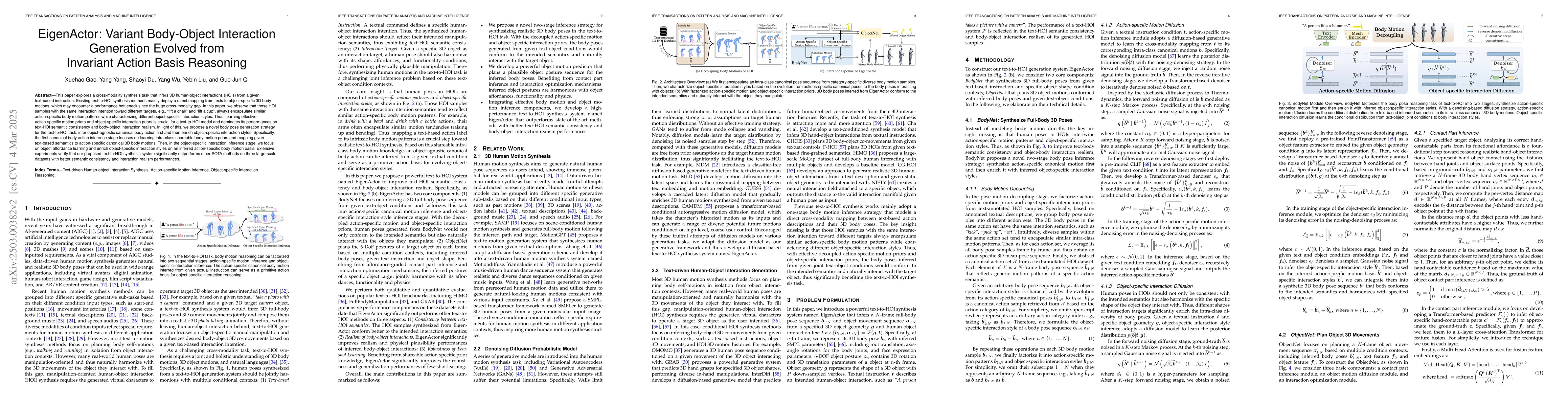 Thumbnail for EigenActor: Variant Body-Object Interaction Generation Evolved from
  Invariant Action Basis Reasoning