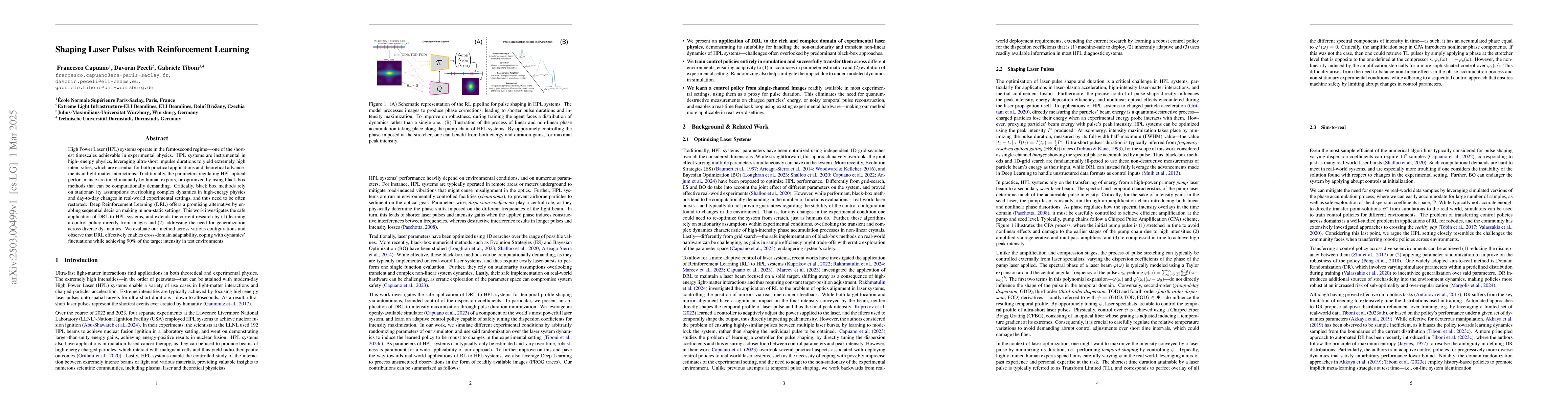 Thumbnail for Shaping Laser Pulses with Reinforcement Learning