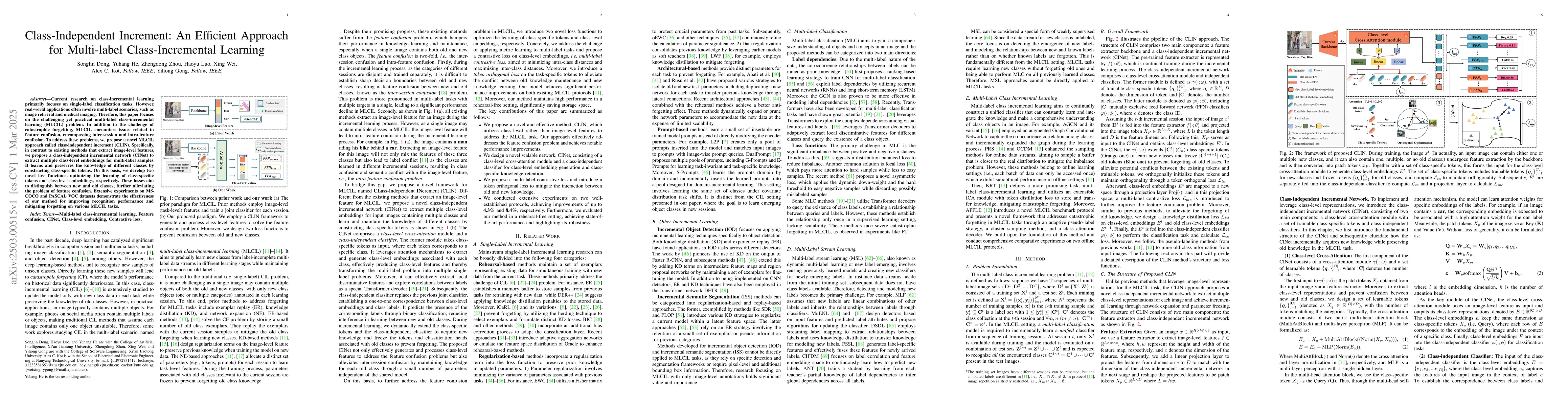 Thumbnail for Class-Independent Increment: An Efficient Approach for Multi-label
  Class-Incremental Learning