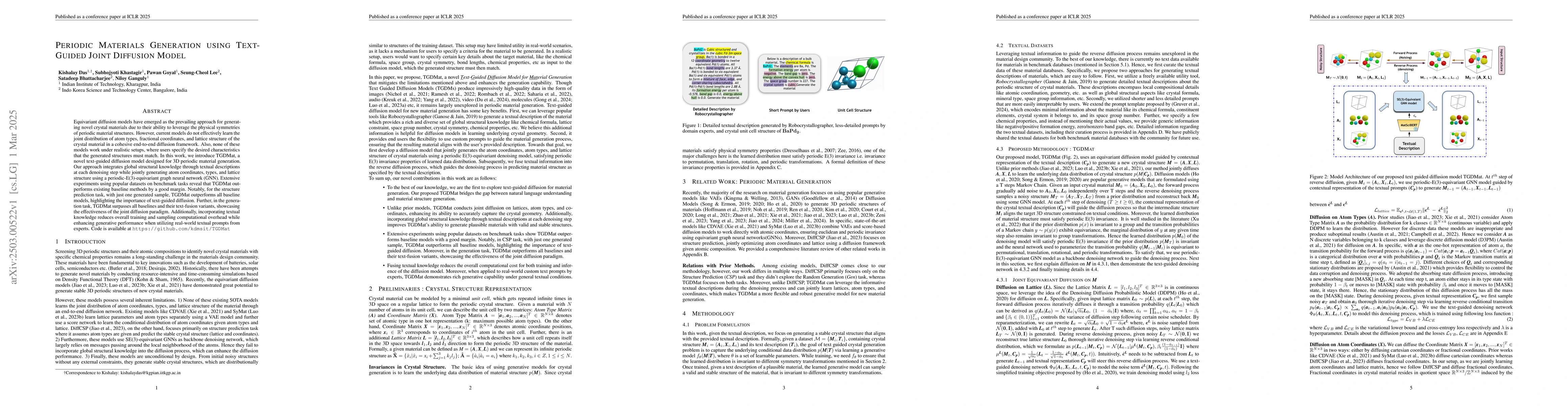 Thumbnail for Periodic Materials Generation using Text-Guided Joint Diffusion Model
