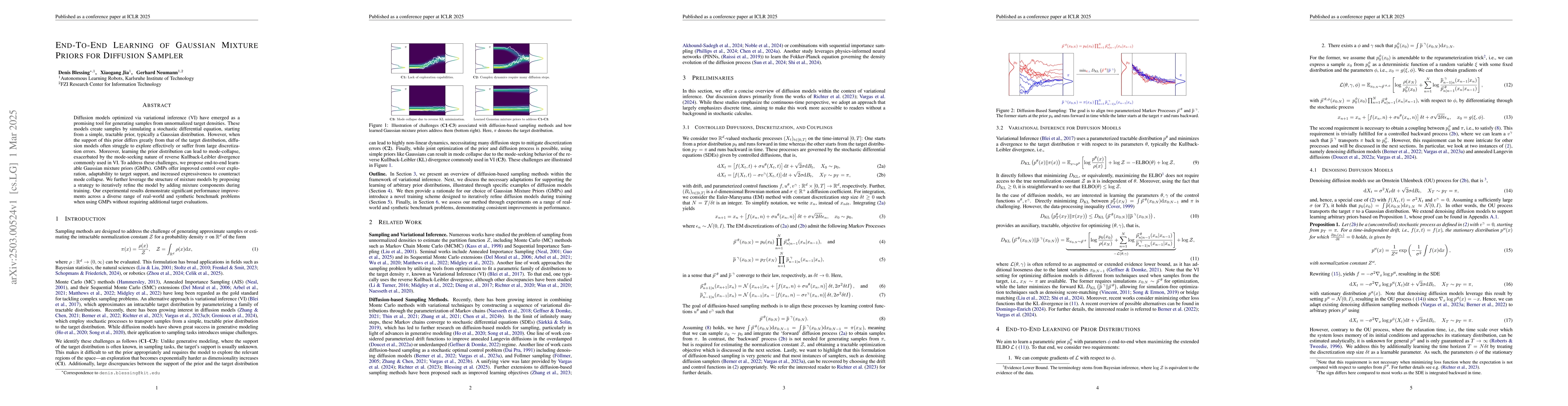 Thumbnail for End-To-End Learning of Gaussian Mixture Priors for Diffusion Sampler
