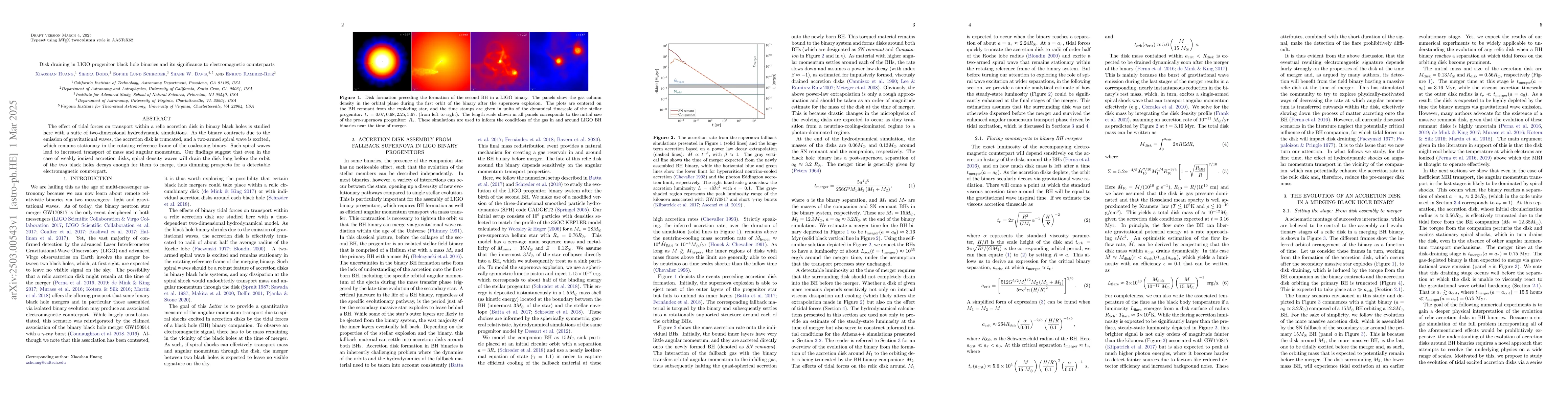 Thumbnail for Disk draining in LIGO progenitor black hole binaries and its
  significance to electromagnetic counterparts