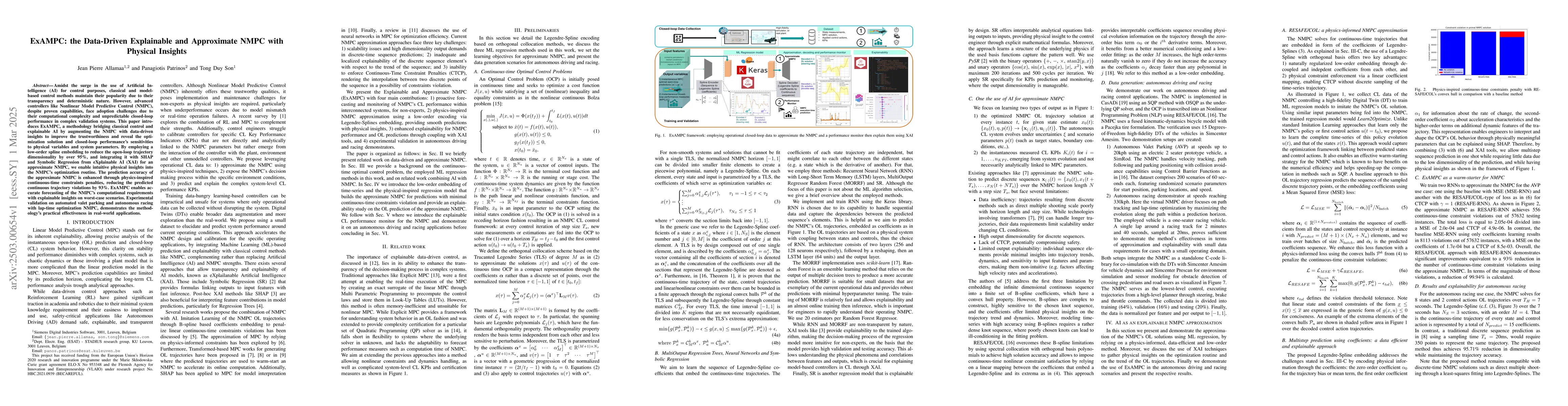Thumbnail for ExAMPC: the Data-Driven Explainable and Approximate NMPC with Physical
  Insights