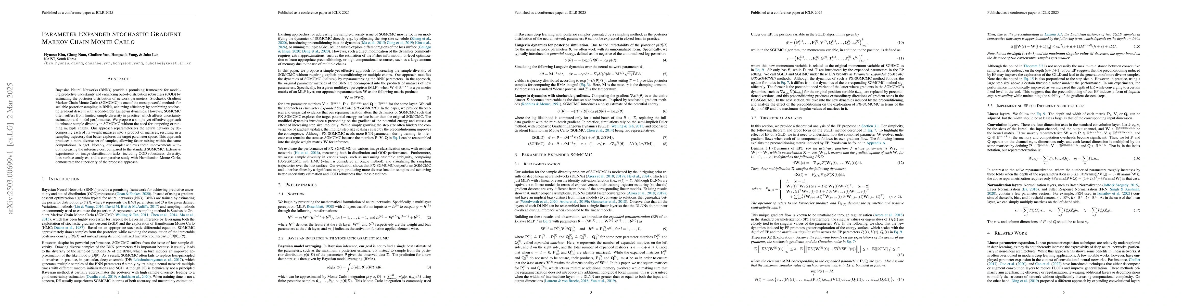 Thumbnail for Parameter Expanded Stochastic Gradient Markov Chain Monte Carlo