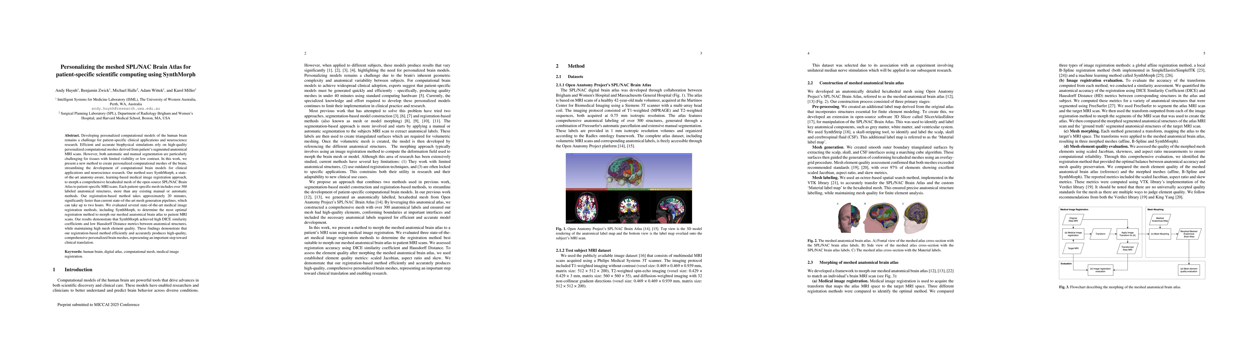 Thumbnail for Personalizing the meshed SPL/NAC Brain Atlas for patient-specific
  scientific computing using SynthMorph