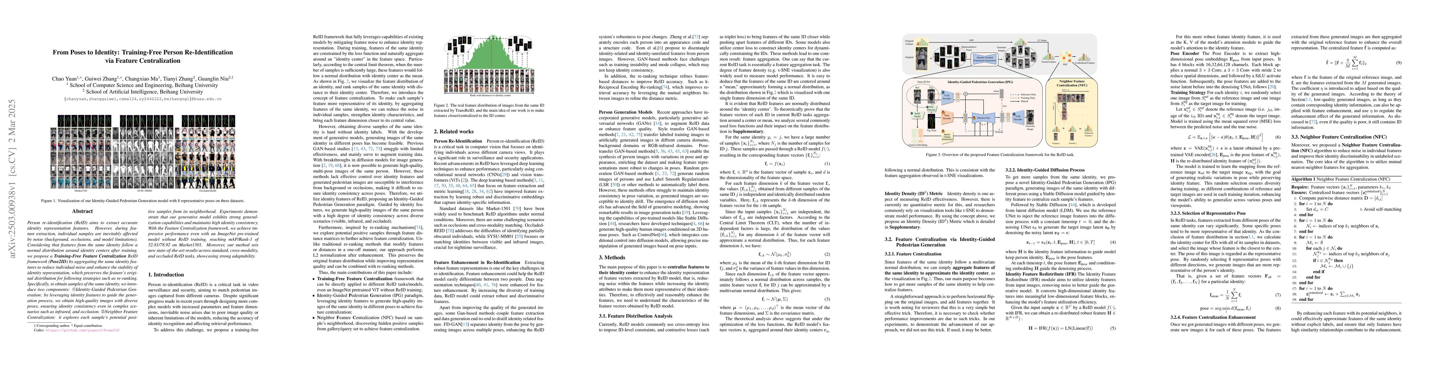 Thumbnail for From Poses to Identity: Training-Free Person Re-Identification via
  Feature Centralization