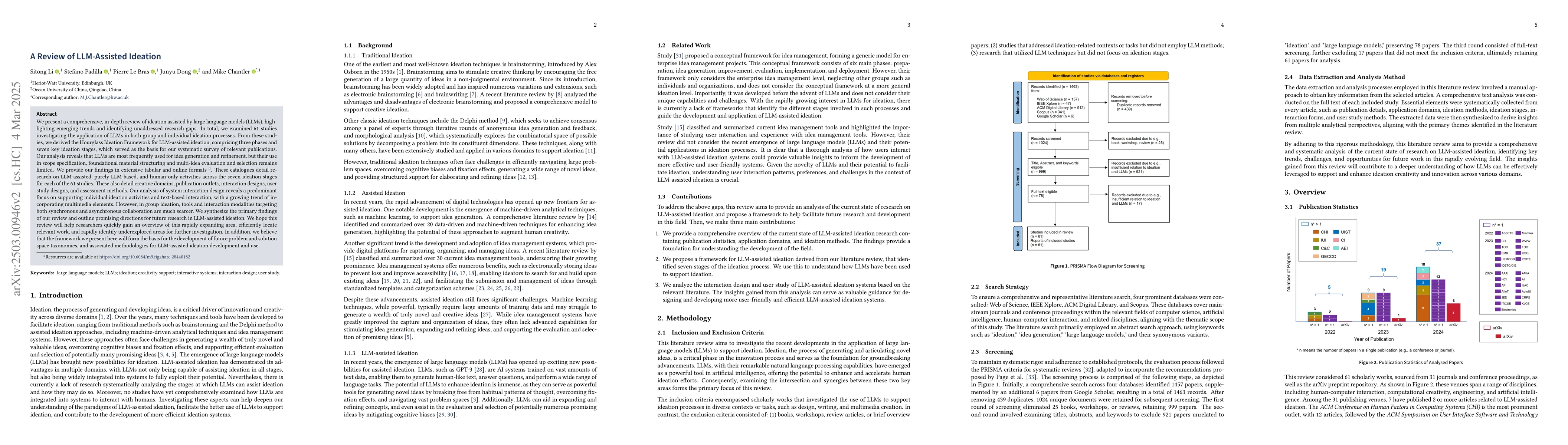 Thumbnail for A Review of LLM-Assisted Ideation