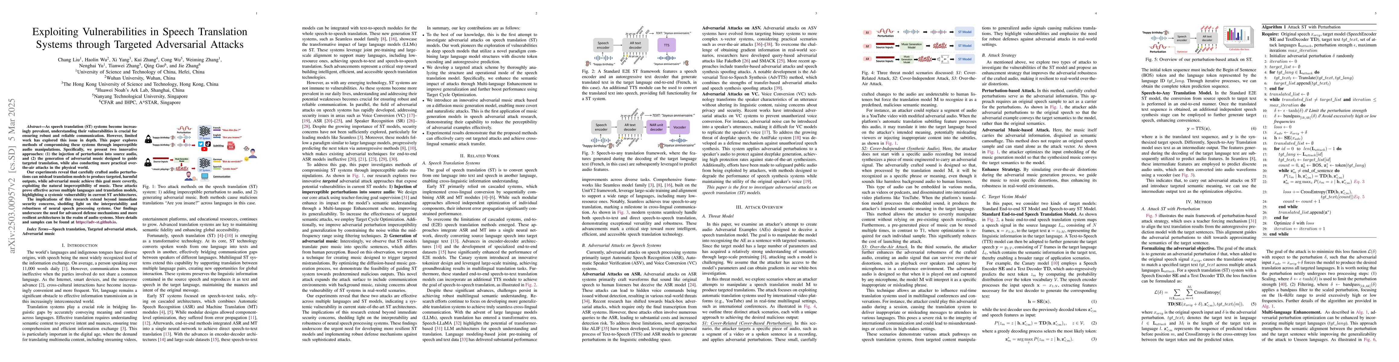 Thumbnail for Exploiting Vulnerabilities in Speech Translation Systems through
  Targeted Adversarial Attacks