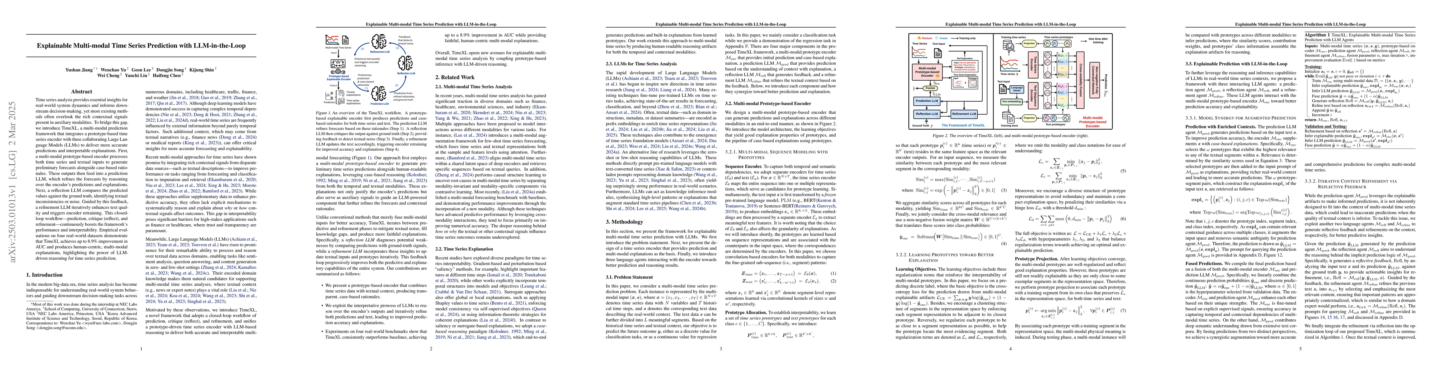 Thumbnail for Explainable Multi-modal Time Series Prediction with LLM-in-the-Loop