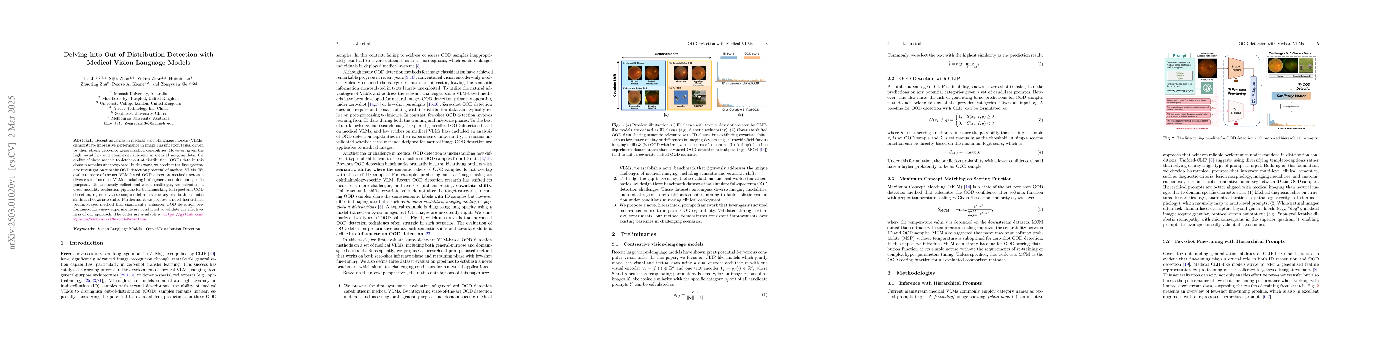 Thumbnail for Delving into Out-of-Distribution Detection with Medical Vision-Language
  Models