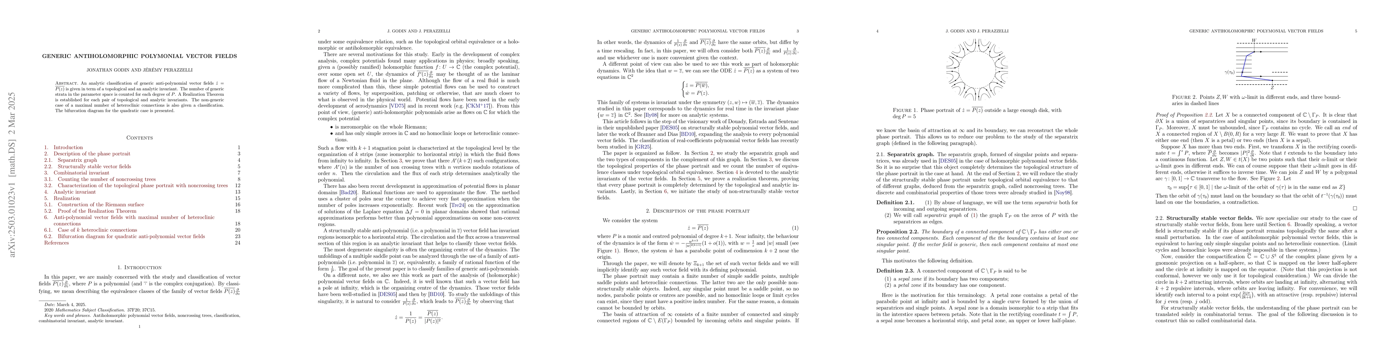 Thumbnail for Generic Antiholomorphic Polynomial Vector Fields