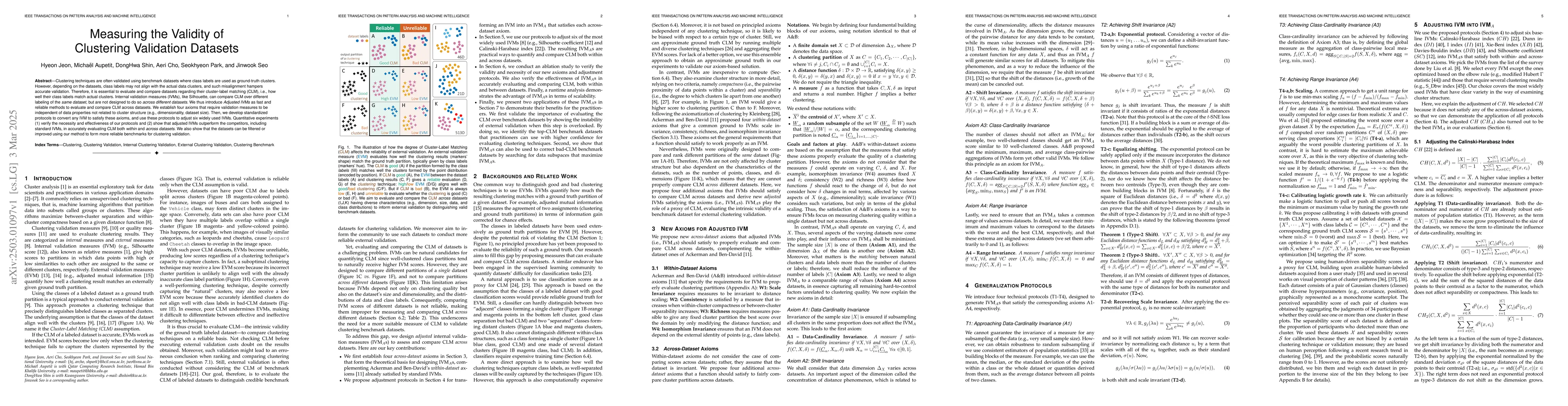 Thumbnail for Measuring the Validity of Clustering Validation Datasets