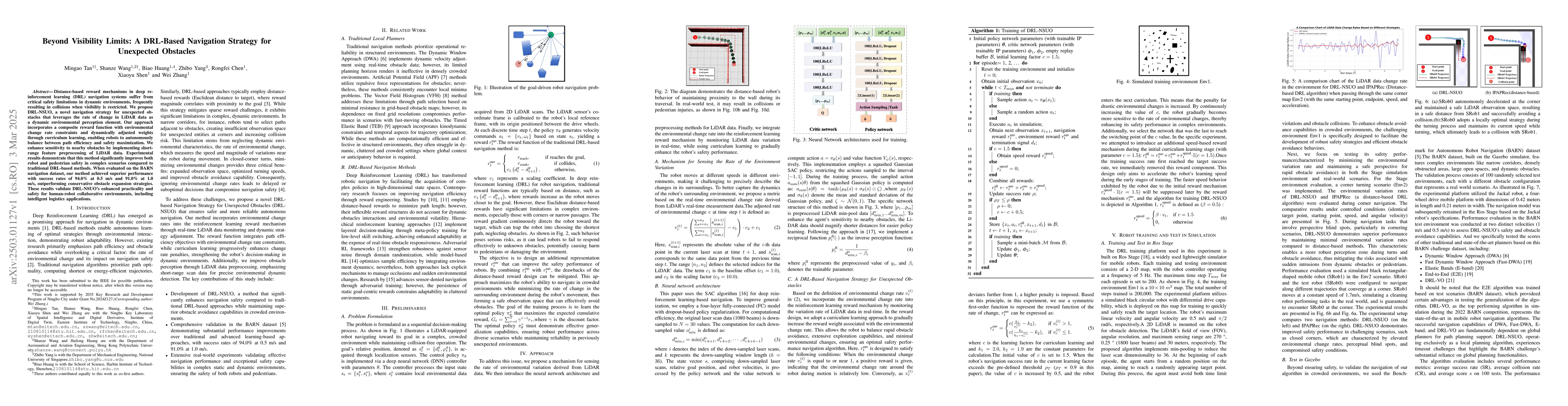 Thumbnail for Beyond Visibility Limits: A DRL-Based Navigation Strategy for Unexpected
  Obstacles
