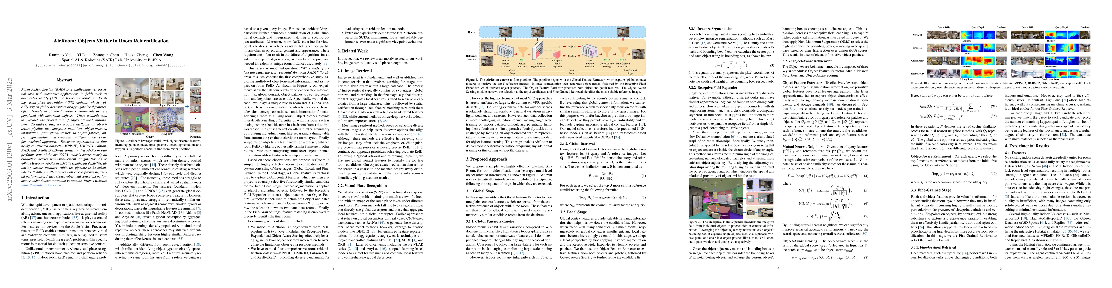 Thumbnail for AirRoom: Objects Matter in Room Reidentification
