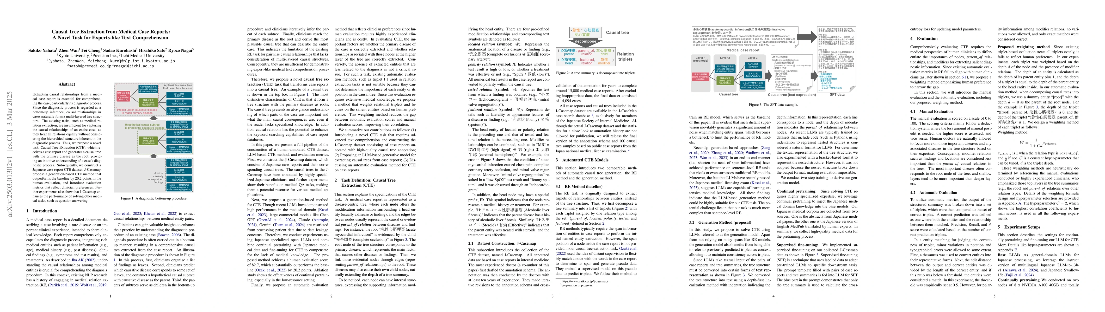 Thumbnail for Causal Tree Extraction from Medical Case Reports: A Novel Task for
  Experts-like Text Comprehension