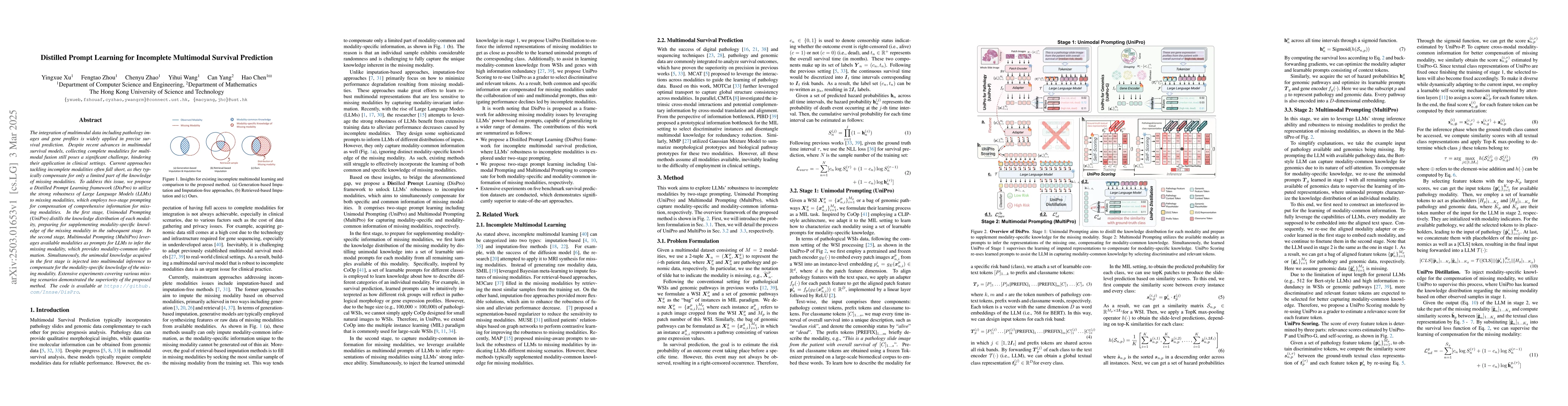 Thumbnail for Distilled Prompt Learning for Incomplete Multimodal Survival Prediction