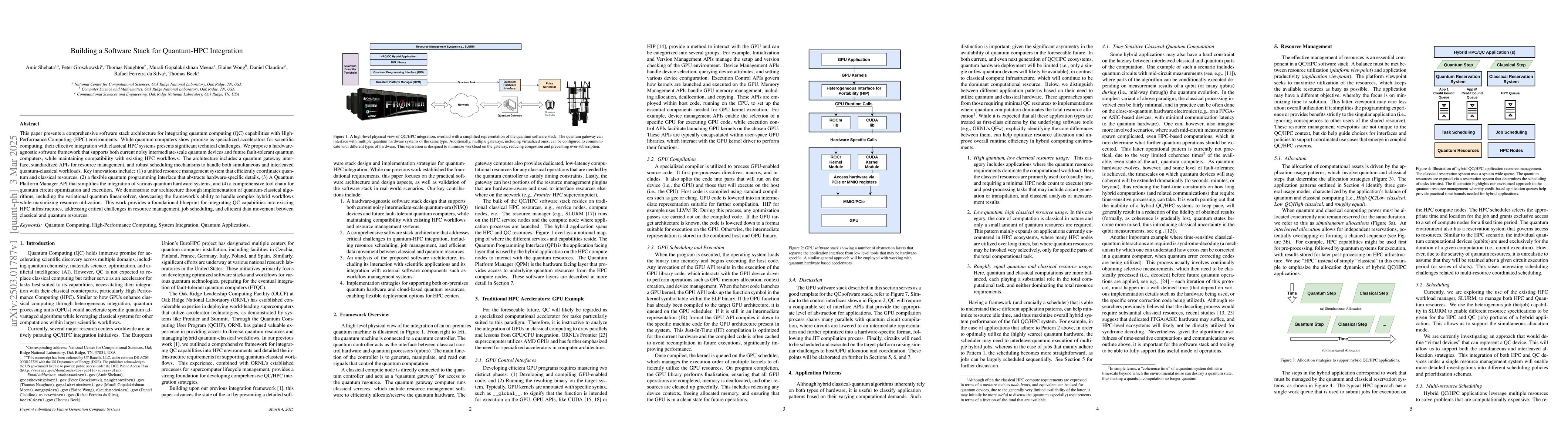 Thumbnail for Building a Software Stack for Quantum-HPC Integration