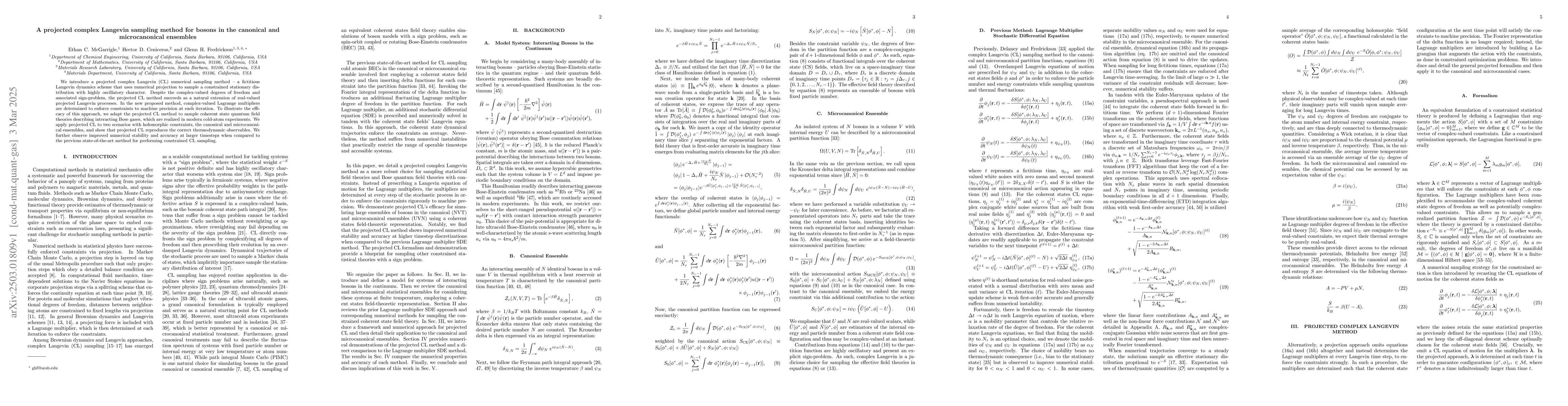 Thumbnail for A projected complex Langevin sampling method for bosons in the canonical
  and microcanonical ensembles