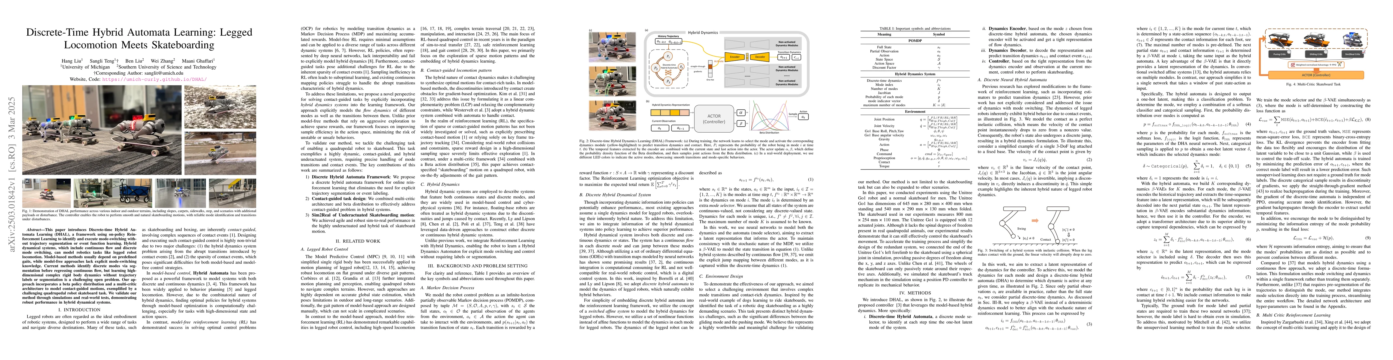 Thumbnail for Discrete-Time Hybrid Automata Learning: Legged Locomotion Meets
  Skateboarding