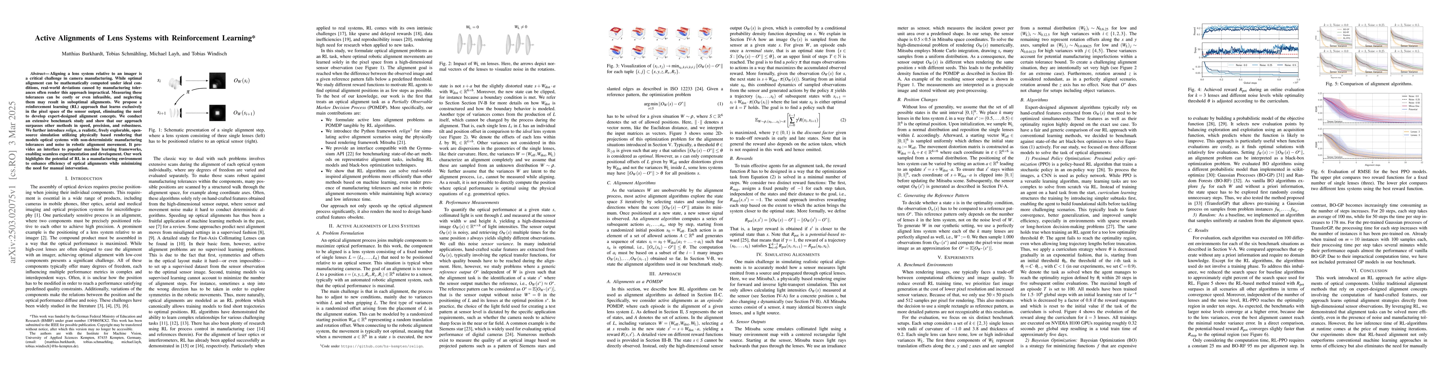 Thumbnail for Active Alignments of Lens Systems with Reinforcement Learning