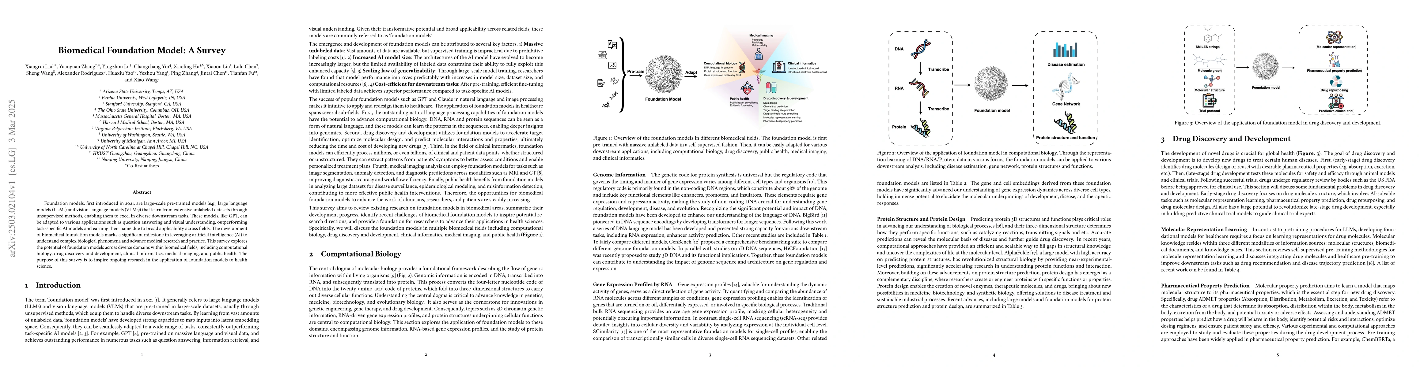 Thumbnail for Biomedical Foundation Model: A Survey