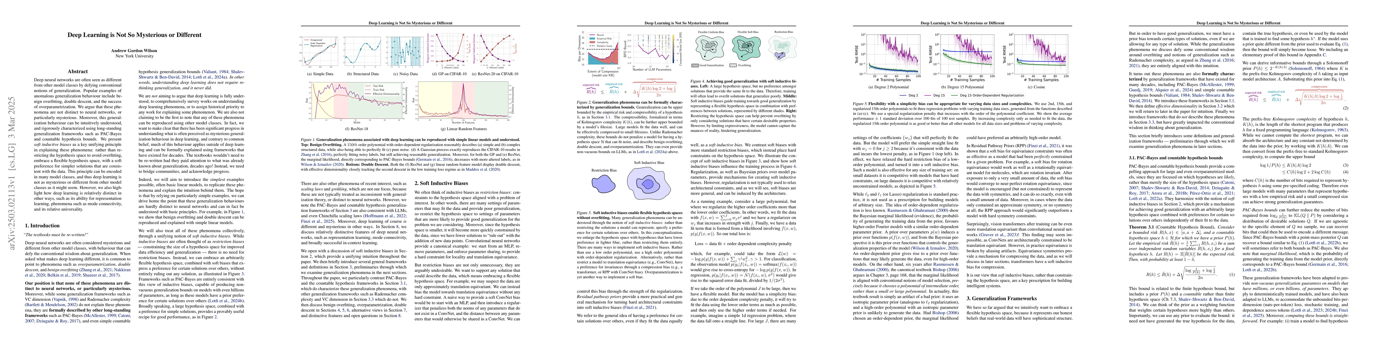 Thumbnail for Deep Learning is Not So Mysterious or Different