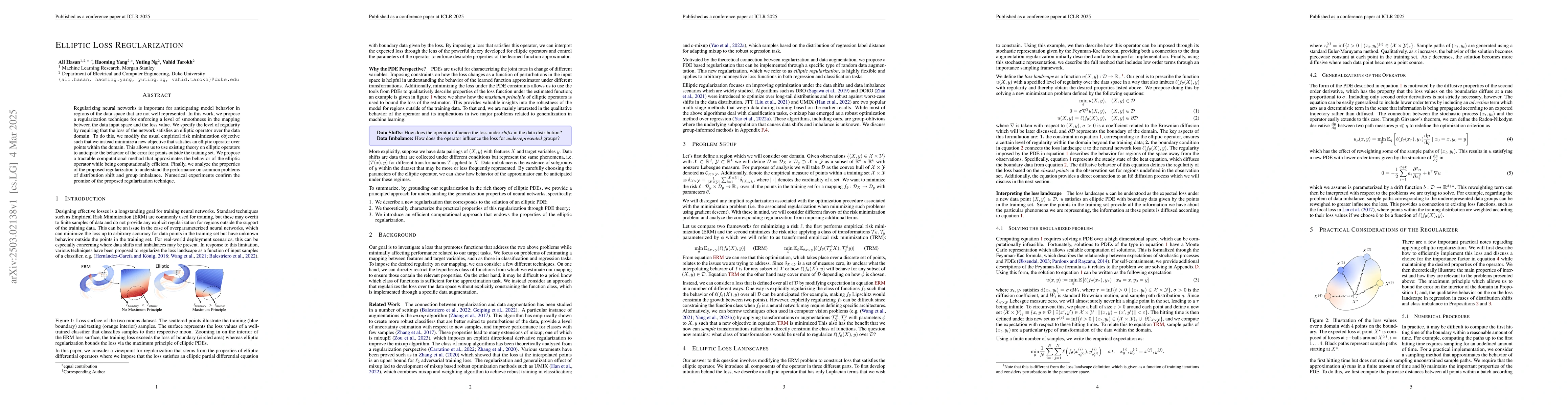 Thumbnail for Elliptic Loss Regularization