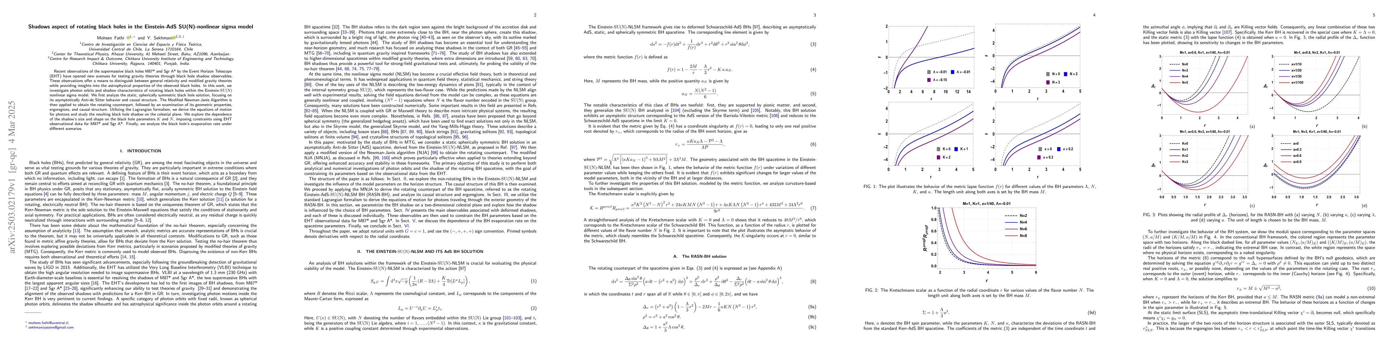 Thumbnail for Shadows aspect of rotating black holes in the Einstein-AdS
  SU(N)-nonlinear sigma model