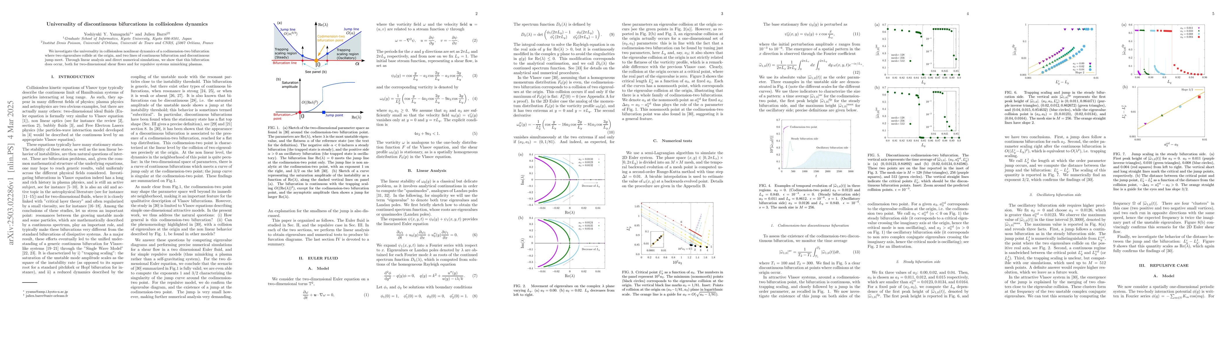 Thumbnail for Universality of discontinuous bifurcations in collisionless dynamics