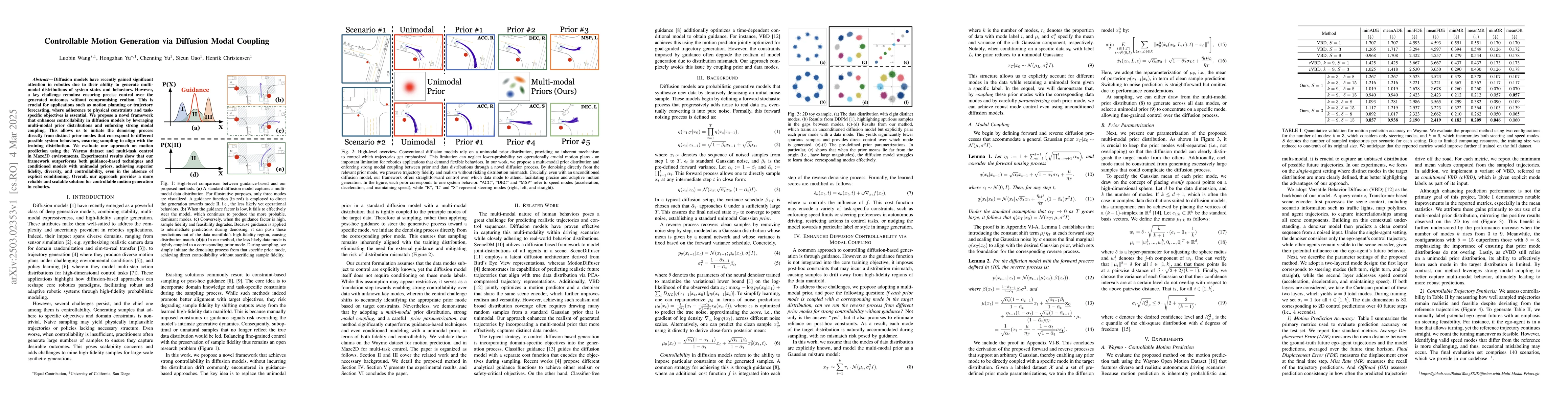 Thumbnail for Controllable Motion Generation via Diffusion Modal Coupling