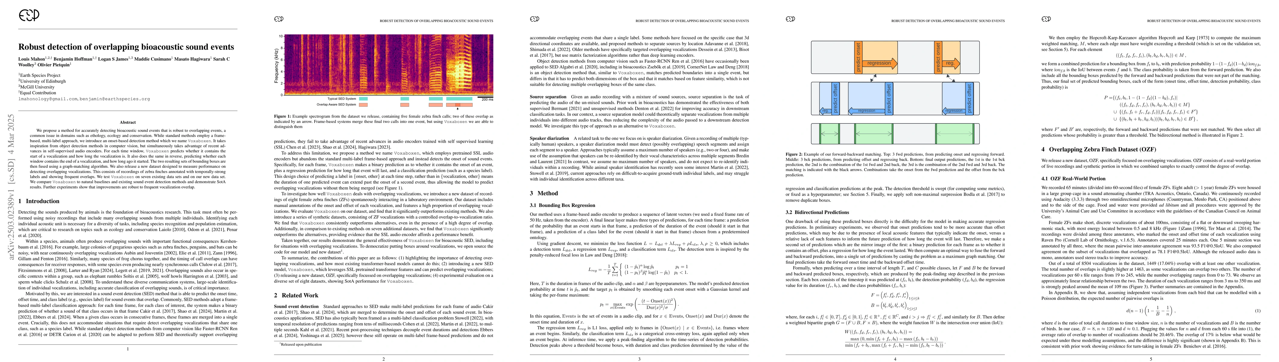 Thumbnail for Robust detection of overlapping bioacoustic sound events