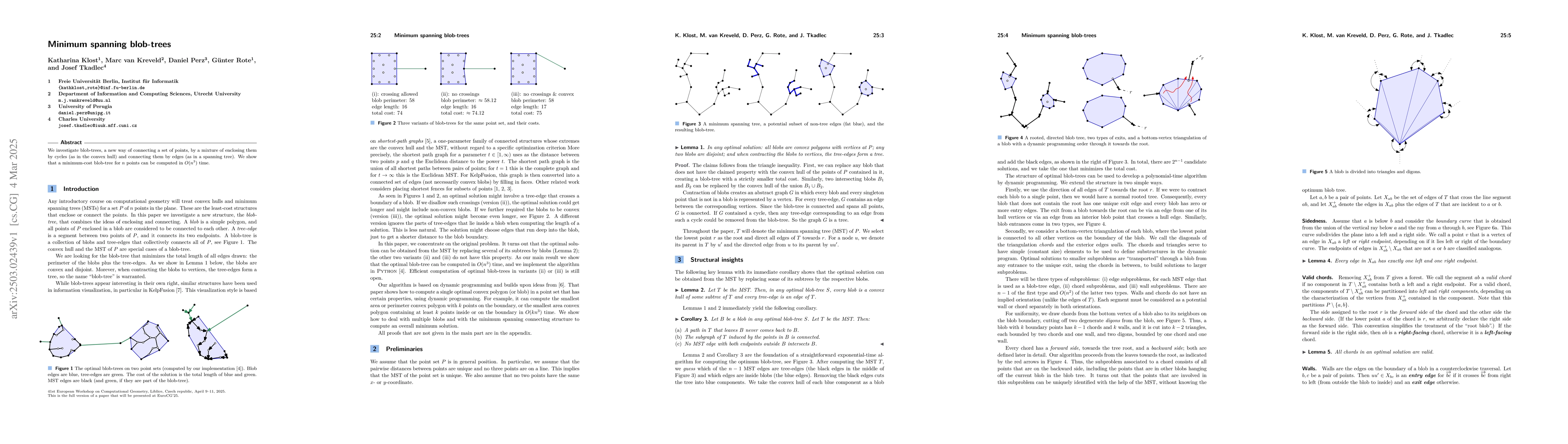 Thumbnail for Minimum spanning blob-trees