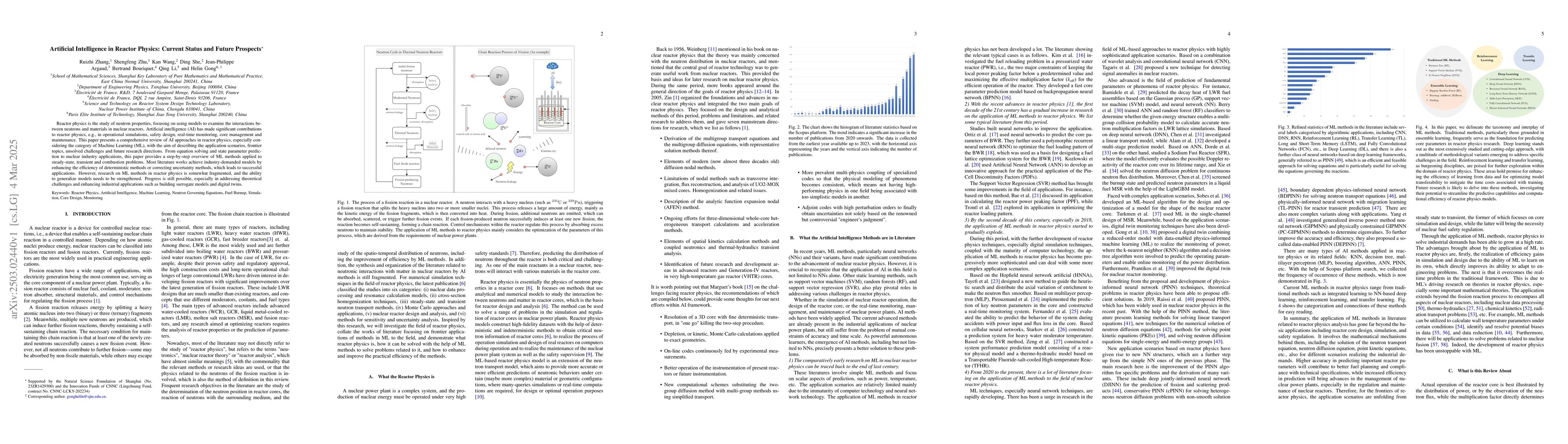 Thumbnail for Artificial Intelligence in Reactor Physics: Current Status and Future
  Prospects