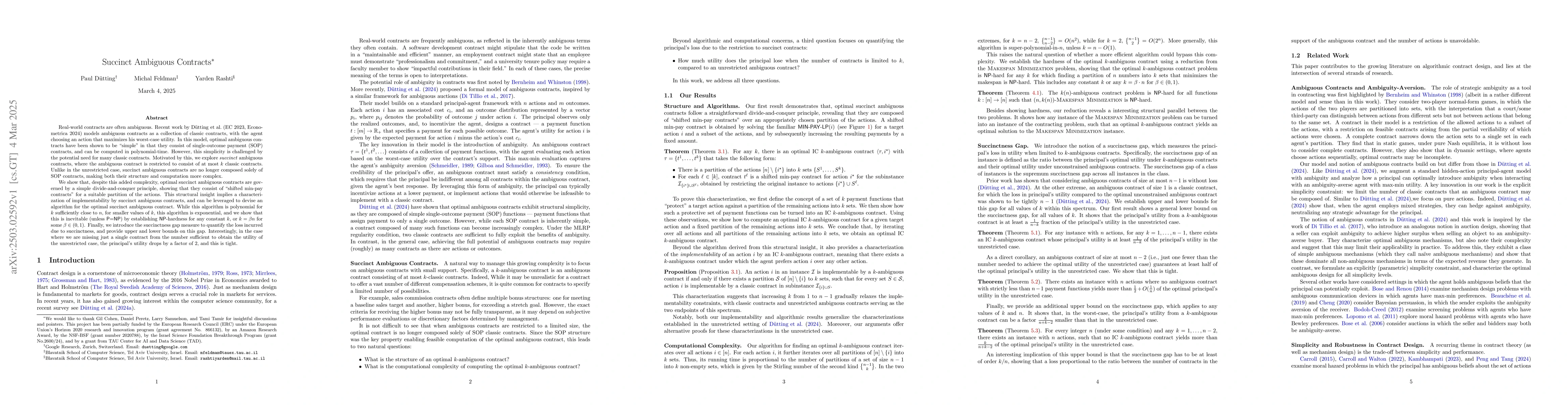 Thumbnail for Succinct Ambiguous Contracts