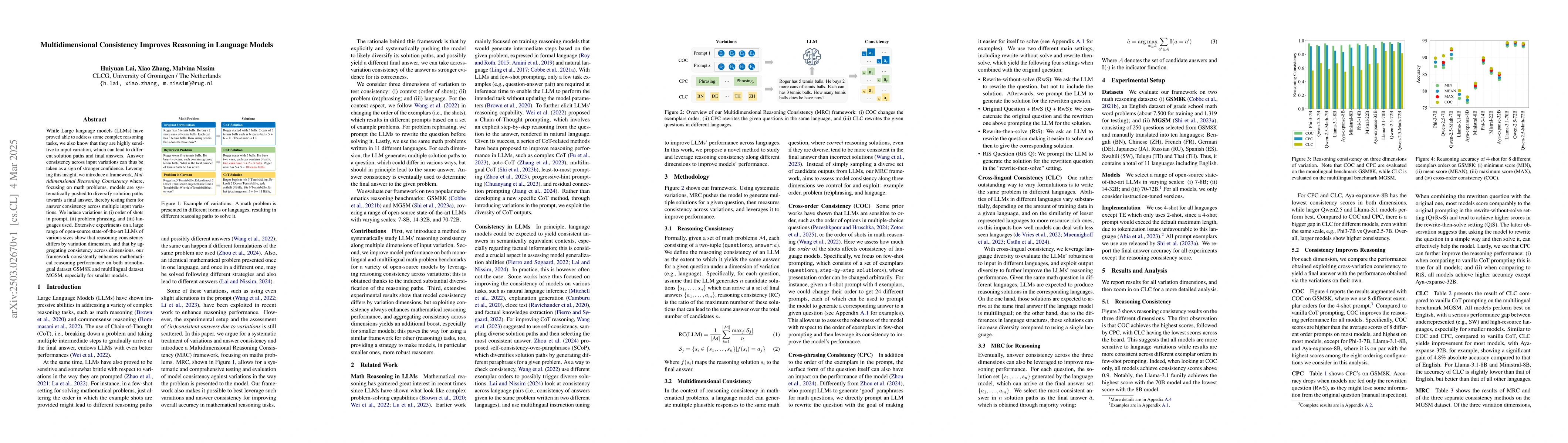 Thumbnail for Multidimensional Consistency Improves Reasoning in Language Models