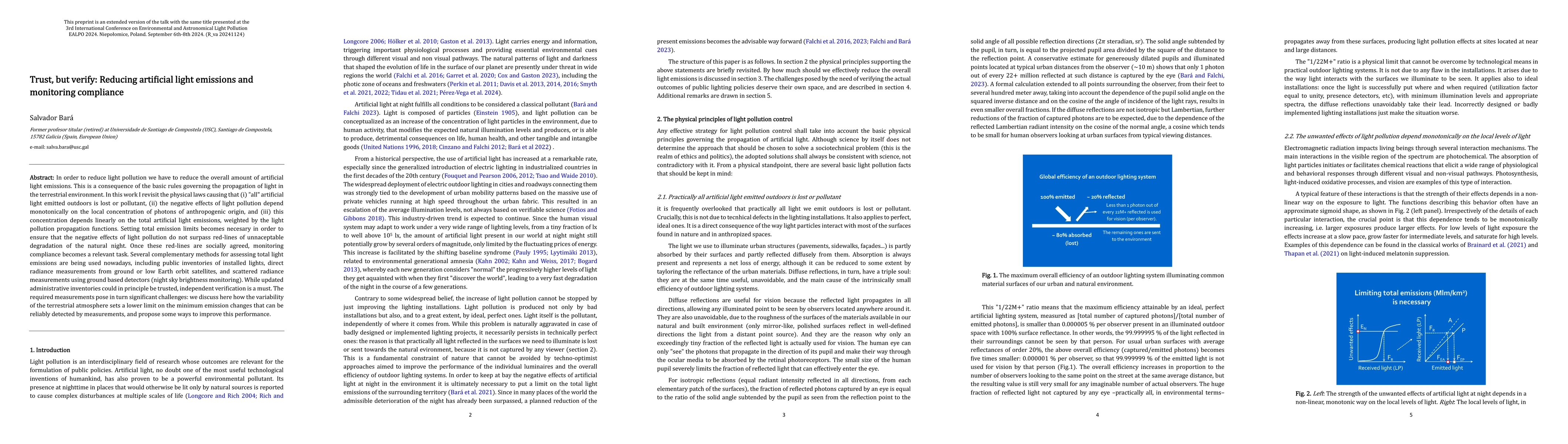 Thumbnail for Trust, but verify: Reducing artificial light emissions and monitoring
  compliance