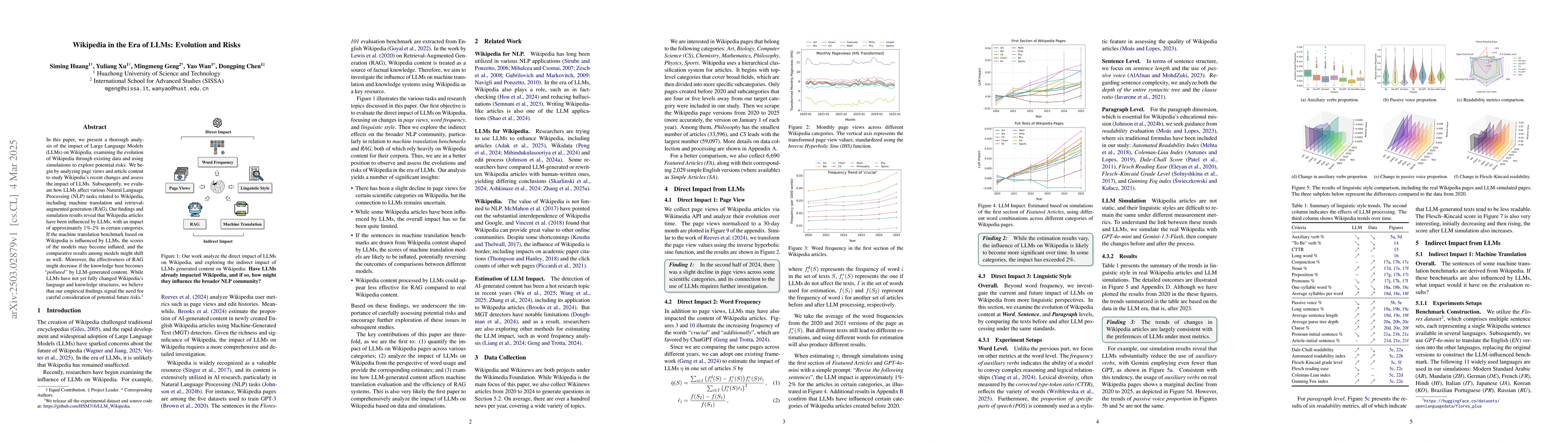 Thumbnail for Wikipedia in the Era of LLMs: Evolution and Risks