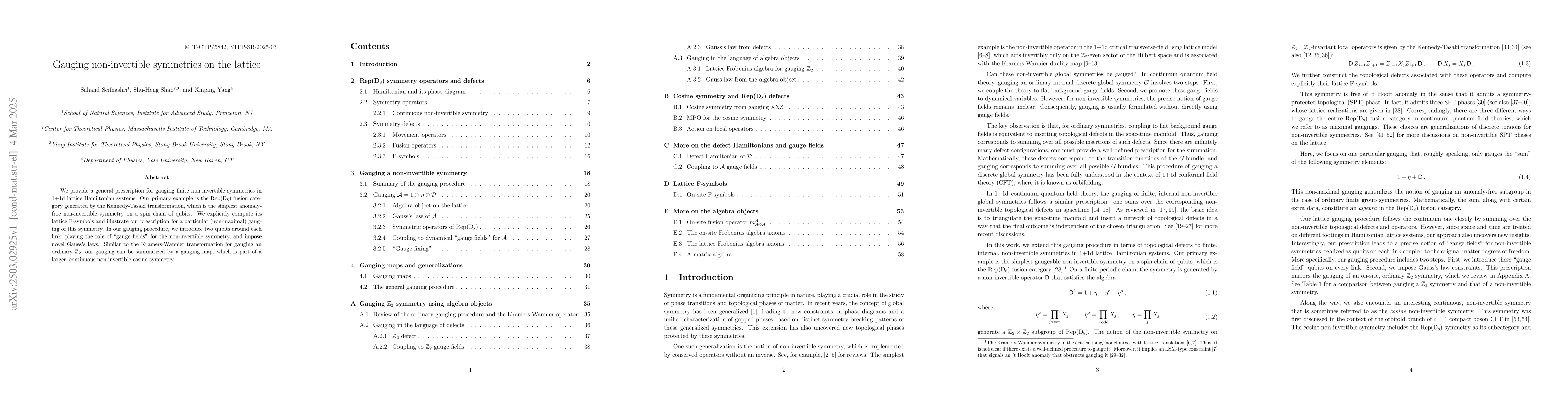 Thumbnail for Gauging non-invertible symmetries on the lattice