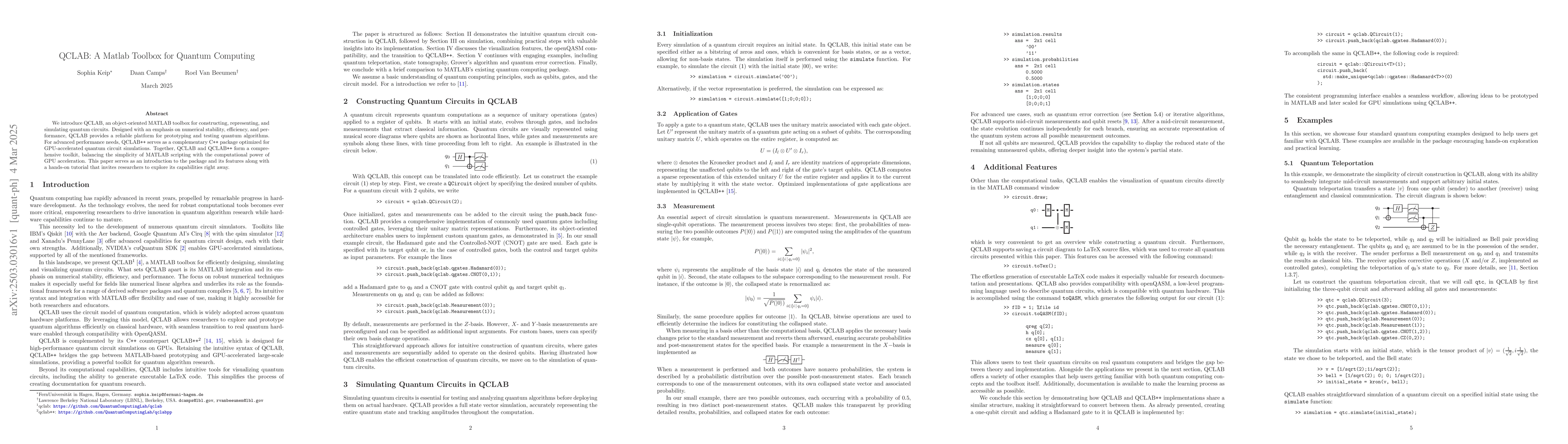 Thumbnail for QCLAB: A Matlab Toolbox for Quantum Computing