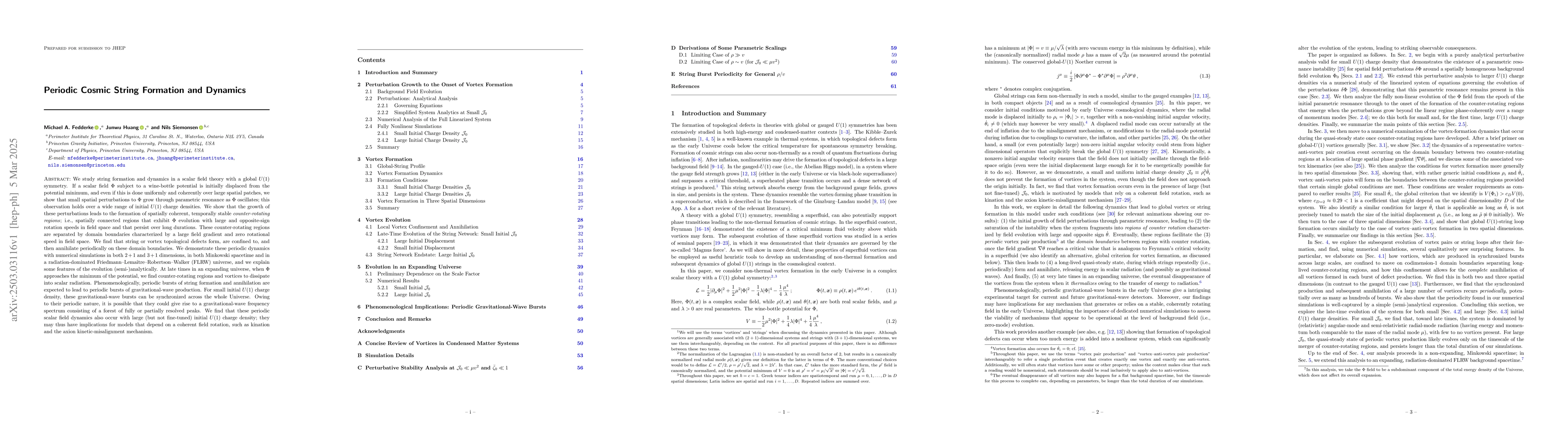 Thumbnail for Periodic Cosmic String Formation and Dynamics