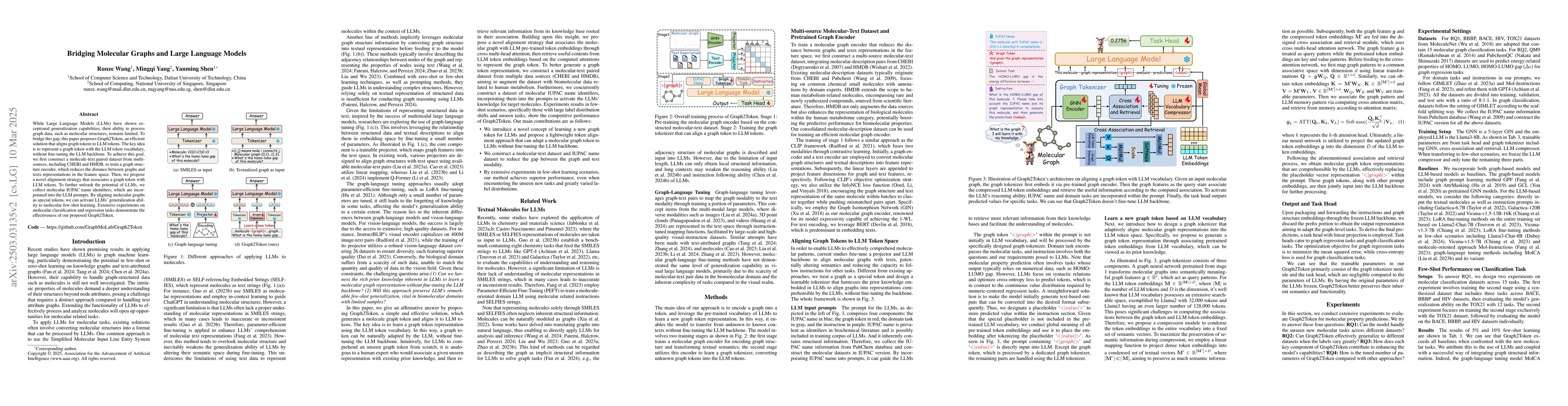 Thumbnail for Bridging Molecular Graphs and Large Language Models