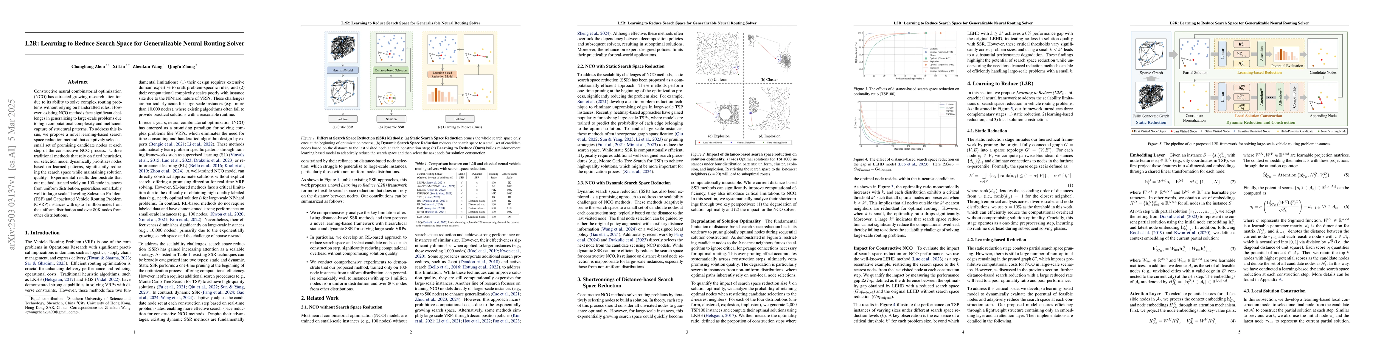 Thumbnail for L2R: Learning to Reduce Search Space for Generalizable Neural Routing
  Solver