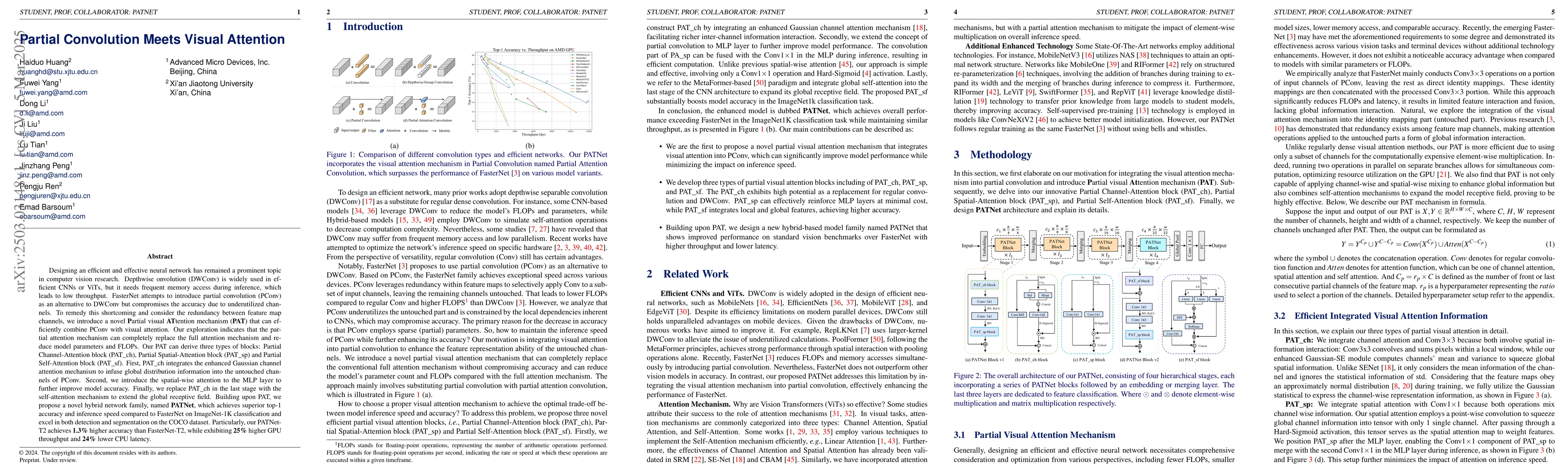 Thumbnail for Partial Convolution Meets Visual Attention