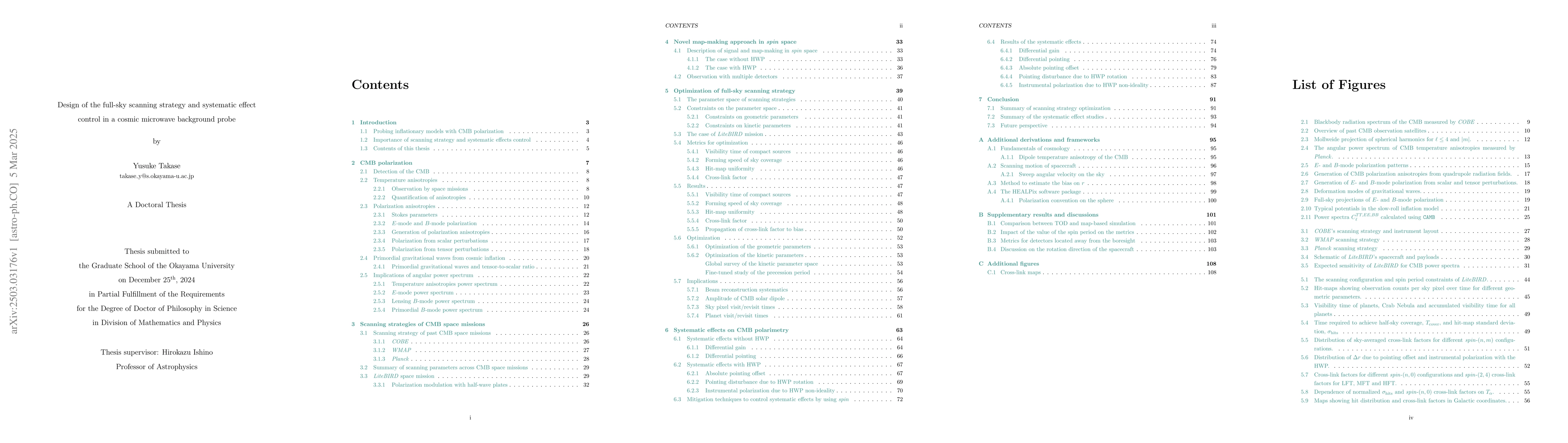 Thumbnail for Design of the full-sky scanning strategy and systematic effect control
  in a cosmic microwave background probe