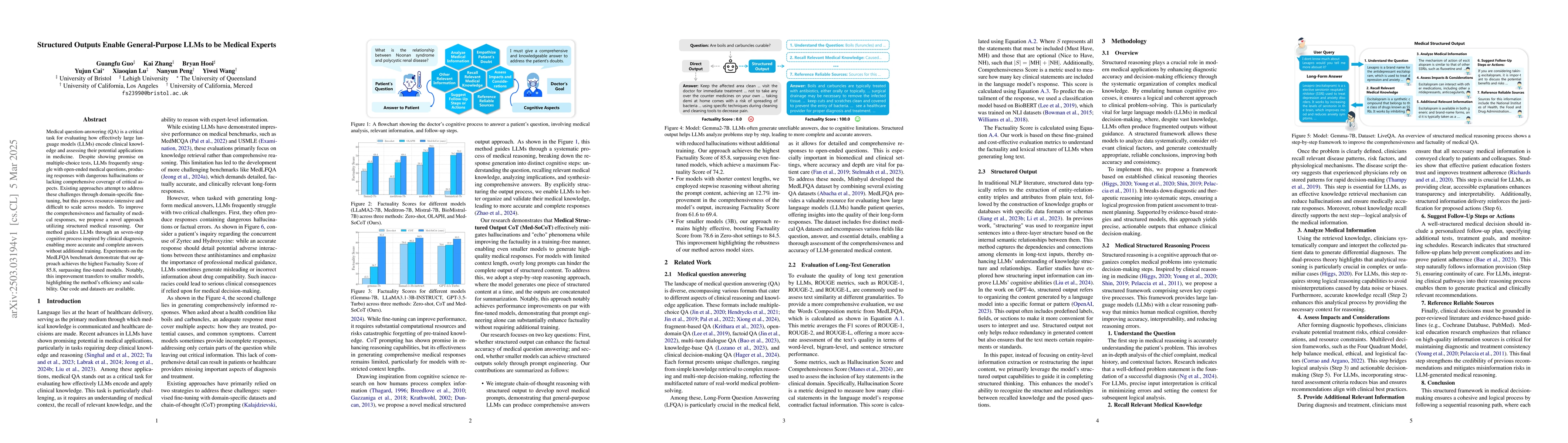 Thumbnail for Structured Outputs Enable General-Purpose LLMs to be Medical Experts